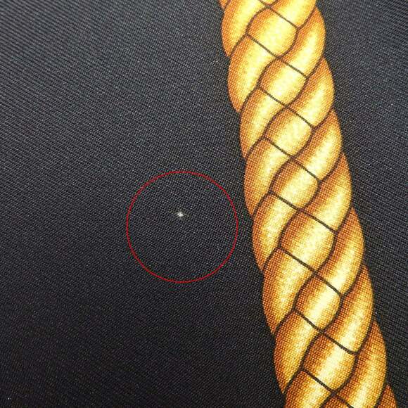 HERMES Authentic Black Silk Scarf - Picture 7 of 11